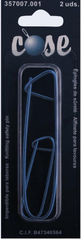 IMPERDIBLE GUARDAPUNTO ALUMINIO (BLISTER 2 UNID.)