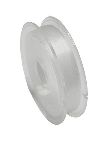 TANZA ELASTICA HILO TRANSPARENTE 0.5MM (10 MTRS)