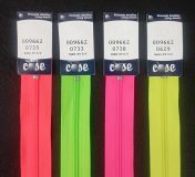 CREMALLERA NYLON FLUOR 9662 35CM (UNIDAD)