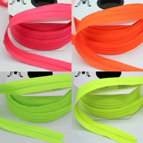 CREMALLERA METREADA FLUOR *5 (PIEZA 25 METROS)