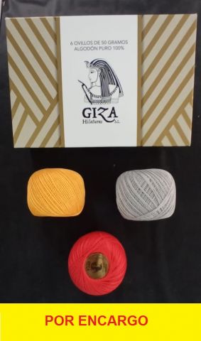 OVILLO PERLE GIZA Nº12 50 GRAMOS COLOR (CAJA)