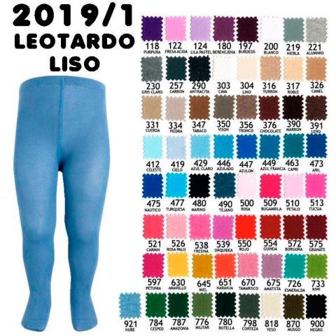 LEOTARDO LISO 2019-1/4a10 CONDOR--