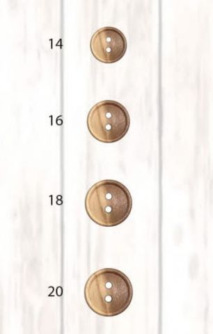 BOTON MADERA 9327/16 10MM (UNIDAD)