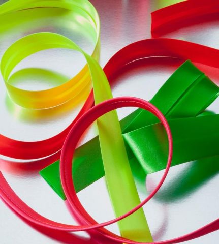 CINTA BIES 7730 18MM FLUOR  (PIEZA 25 METROS)