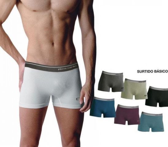 BOXER CRO. LISO 378 PIERRE CARDIN (UNIDAD)