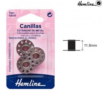 CANILLAS METAL 120.01 (BLISTER 3 UNIDADES)