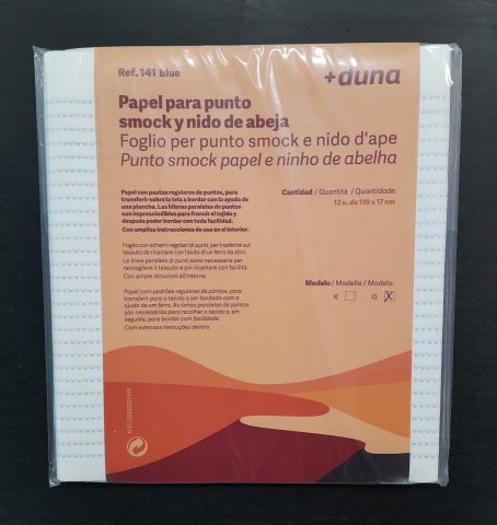 PAPEL PUNTO SMOCK 141 (PACK 12 UNIDADES)