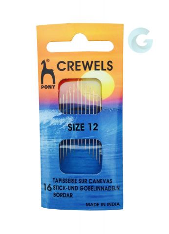 AGUJA BORDAR 4865/12 (BLISTER 16 AGUJAS)