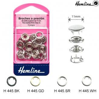 BROCHE H445 11MM (6 JUEGOS)