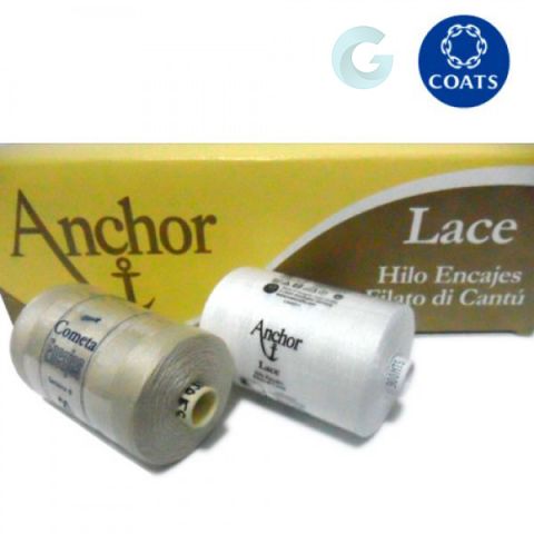 BOBINA ANCHOR LACE ENCAJE T194/10 (5 BOBINAS)--