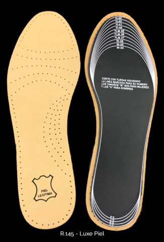 PLANTILLA LUXE PIEL ENTERA 145 (PAR)