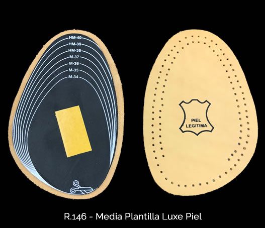 PLANTILLA MEDIA LUXE PIEL 146 (PAR)