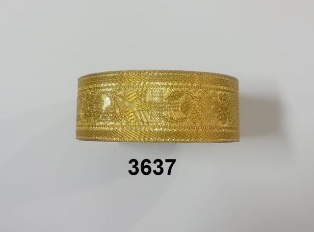 GALON DORADO 138  3637/3639/3640  4CM  (METRO)