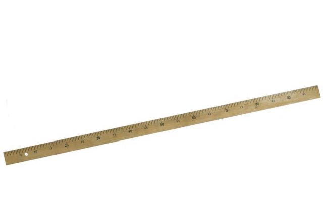 REGLA DE MADERA 4248 100CM (UNIDAD)