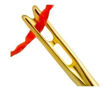 AGUJA CIEGA 4/8  4312 (SOBRE 6 AGUJAS SURTIDAS)