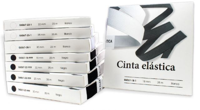 ELASTICO 6067 22MM (PIEZA 25 METROS)