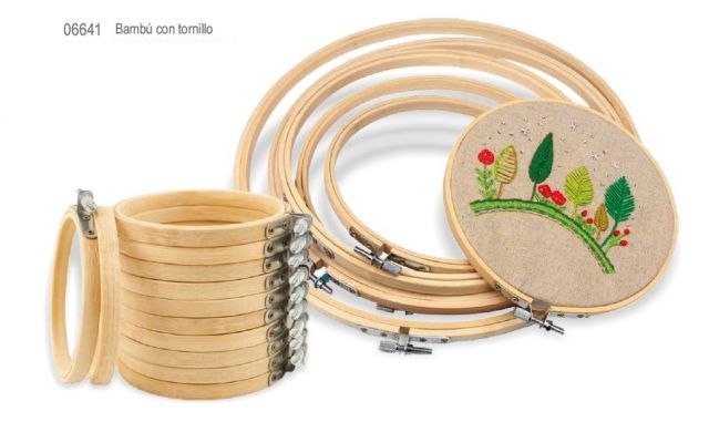 ARO BORDAR CON TORNILLO 25CM (UNIDAD)