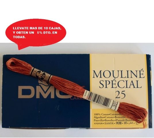 MADEJA MOULINE DMC 117MC (CAJA 12 MADEJAS)