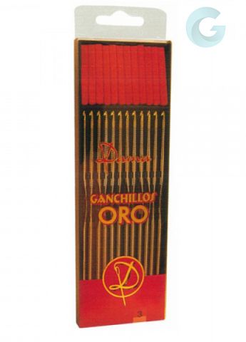 AGUJA CROCHET DAMA GANCHILLO ORO 1004 (AGUJA)