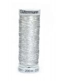 BOBINA GUTERMAN ORO/PLATA 200METROS 749605 (CAJA)