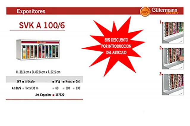 MUEBLE TORZAL GUTERMANN SVK A 100/6 