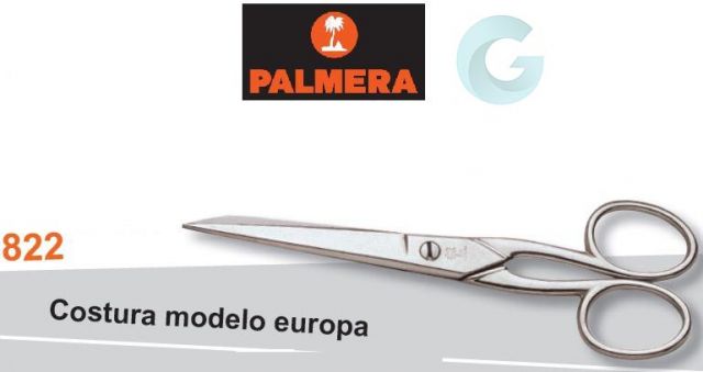 TIJERA EUROPA 822 7´´ PALMERA (UNIDAD)