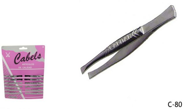 PINZA DEPILAR CAPITAN 5,5CM C80 (UNIDAD)