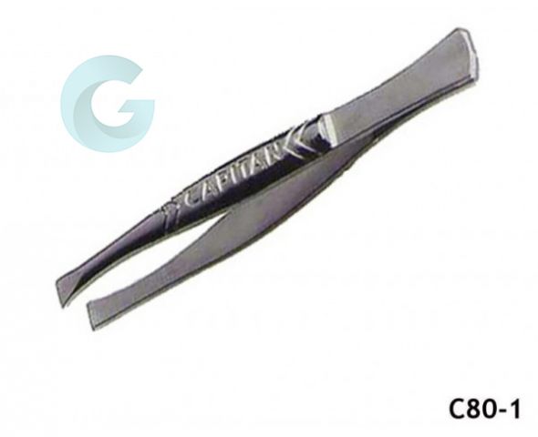 PINZA DEPILAR CAPITAN 5,5CM C80 (UNIDAD)