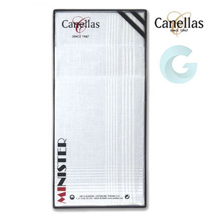 ESTUCHE 6 PAÑUELOS CABALLERO ALGODON 90P