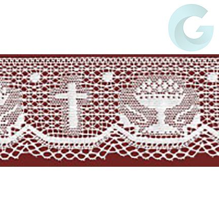 ENCAJE BOLILLO 8CM ECLESIASTICO 7588 (METRO)