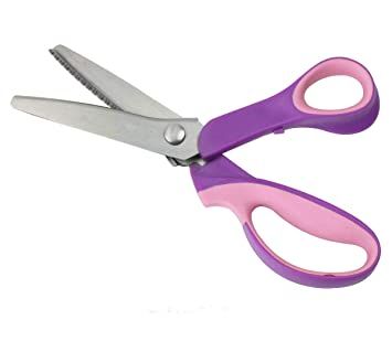 TIJERA FESTONEAR MANGO SILICONA 5058 (UNIDAD)