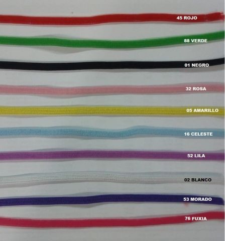 ELASTICO PLANO BAJA DENSIDAD 5MM (PIEZA 100M)--