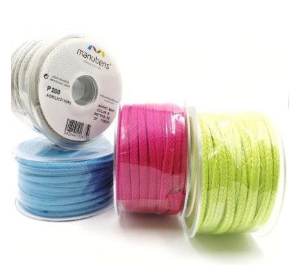 CORDON ACRILICO P200 8MM (PIEZA 25 METROS)