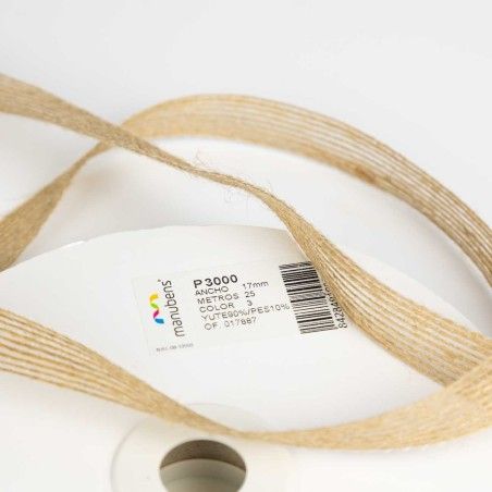 CINTA YUTE 3000 40MM (PIEZA 25 METROS)