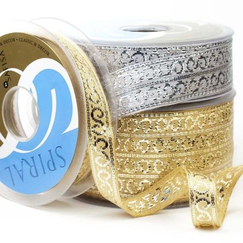 CINTA METALIZADA 25309 25MM (PIEZA 15 METROS)