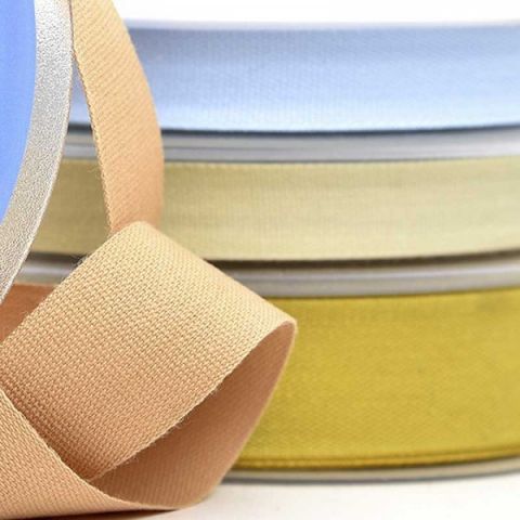 CINTA ALGODON 260E/6 14MM COLOR (PIEZA 100 METROS)