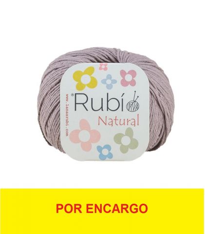 RUBI NATURAL VHA04 50GRAMOS (CAJA 6 OVILLOS)