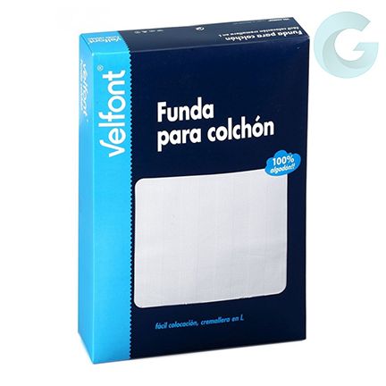 FUNDA COLCHON 135 RASO LABRADO ALGODON 260010