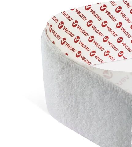 VELCRO ADHESIVO LOOP HEMBRA/100MM (PIEZA 25 MTS)