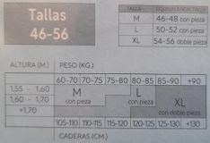 PANTY SRA. LYCRA SUPERTALLA 4444 M.CLAIRE (UNIDAD)
