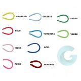 CORDON ELASTICO Nº2 COLOR (PIEZA 25 METROS)