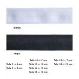 ELASTICO PLANO 500 Nº14  12MM (PIEZA 100 METROS)