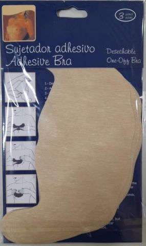 SUJETADOR INVISIBLE ADHESIVO 284 (PACK 3 PARES)