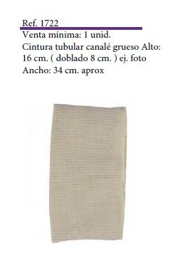 CINTURA ELASTICA 1722 (PIEZA)